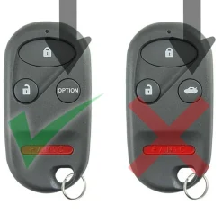 1998 Honda Civic Remote Key Fob w/ Option by Car & Truck Remotes