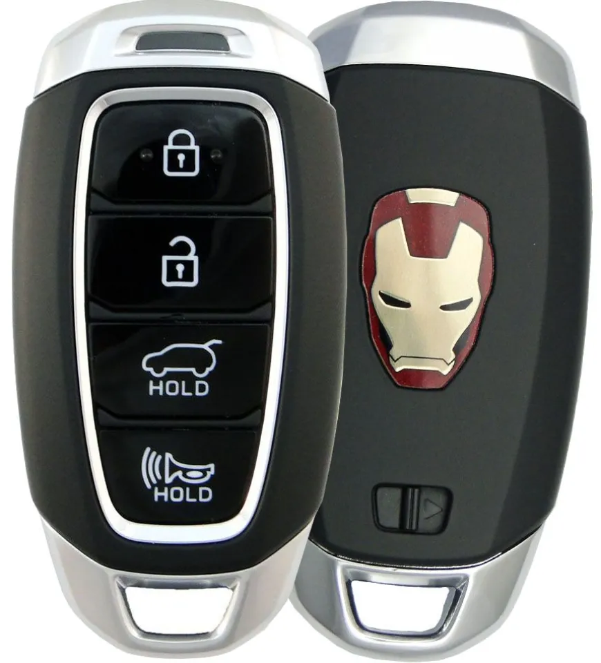 2018 Hyundai Kona Smart Remote Key Fob - Iron Man Logo