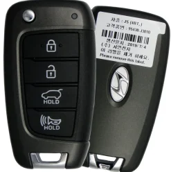 2020 Hyundai Veloster Remote Key Fob