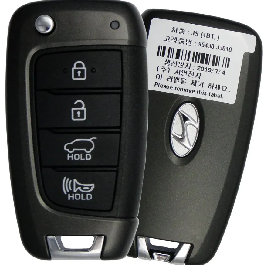 2019 Hyundai Veloster Remote Key Fob