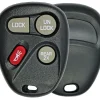 4 Button Buick, Cadillac, Chevy, Pontiac, Saturn Remote Keyfob Replacement case by Car & Truck Remotes