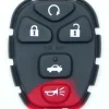 5 Button Buick, Cadillac, Chevy, Pontiac, Saturn Remote Replacement Rubber Pad by Car & Truck Remotes