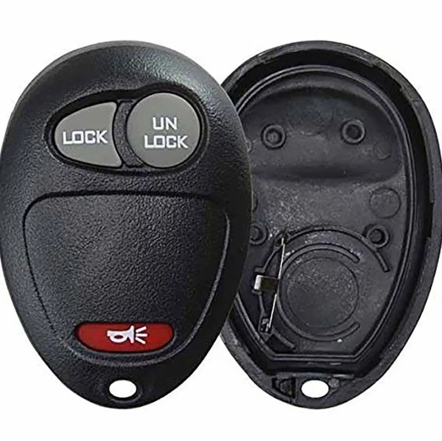 3 button Chevrolet, GMC, Olds, H3, Pontiac replacement remote case/shell by Car & Truck Remotes