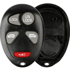 5 Button Chevrolet, Pontiac, Oldsmobile Minivan Remote Replacement case L2C0007T by Car & Truck Remotes