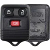 3 button Ford Mazda Lincoln Mercury replacement case/shell with rubber pad by Car & Truck Remotes