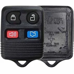 4 button Ford Mazda Lincoln Mercury replacement case/shell with rubber pad by Car & Truck Remotes