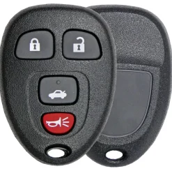 4 Button GM Remote Replacement Case 15912859 by Car & Truck Remotes