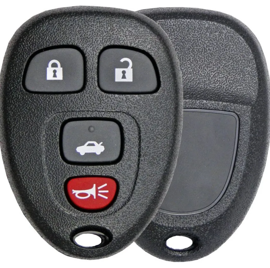 4 Button GM Remote Replacement Case 15912859 by Car & Truck Remotes
