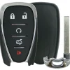 Chevrolet 5 Button Smart Remote Replacement Shell w/ Trunk by Car & Truck Remotes