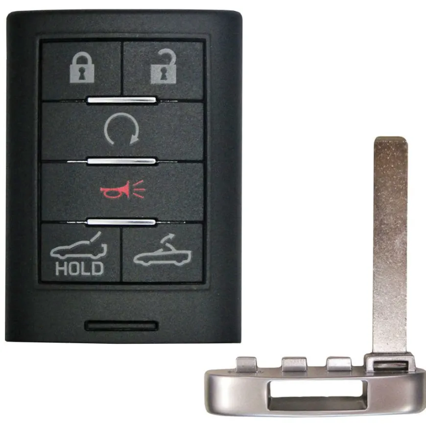 2017 Chevrolet Corvette Remote Key Fob w/ Drop Top & Trunk