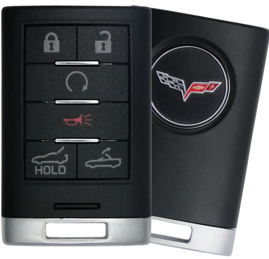 2016 Chevrolet Corvette Remote Key Fob w/ Drop Top & Trunk