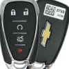 2017 Chevrolet Cruze Smart Remote Key Fob w/ Engine Start - Refurbished