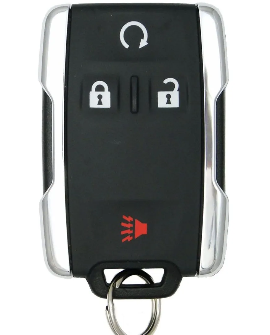2019 Chevrolet Silverado Remote Key Fob w/ Engine Start by Car & Truck Remotes