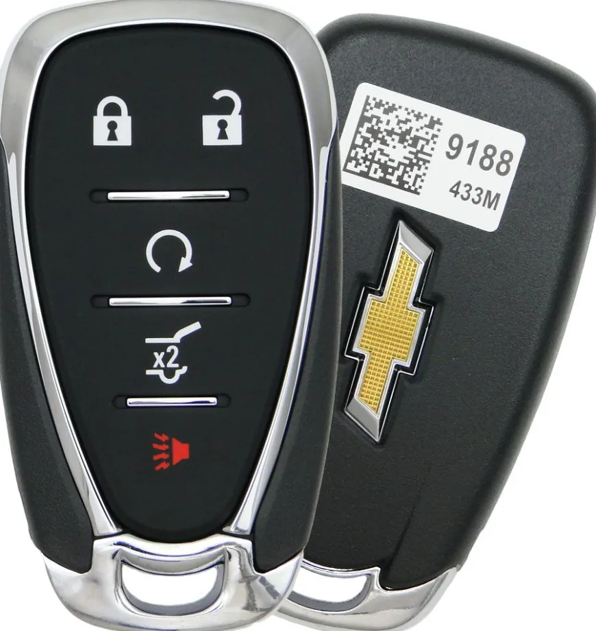 2018 Chevrolet Traverse Smart Remote Key Fob w/ Engine Start & Power Liftgate - Refurbished