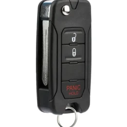 2009 Chrysler Aspen Flip Remote Key Fob by Car & Truck Remotes