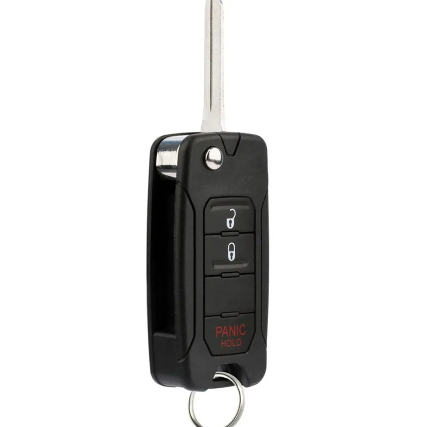 2008 Chrysler Aspen Flip Remote Key Fob by Car & Truck Remotes
