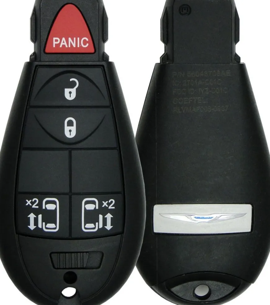 2014 Chrysler Town & Country Remote Key Fob w/ 2 Sliding Doors