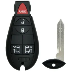 2015 Chrysler Town & Country Remote Key Fob w/ 2 Sliding Doors - Refurbished