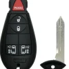 2009 Chrysler Town & Country Remote Key Fob w/ 2 Sliding Doors