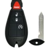 2014 Chrysler Town & Country Remote Key Fob w/ Engine Start - Refurbished