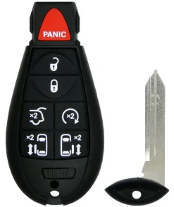 2010 Chrysler Town & Country Remote Key Fob w/ Engine Start, Liftgate, 2 PS Doors