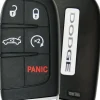 2022 Dodge Challenger Smart Remote Key Fob w/ Engine Start
