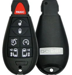 2017 Dodge Grand Caravan Remote Key Fob w/ Remote Start, Liftgate 2 PS Doors
