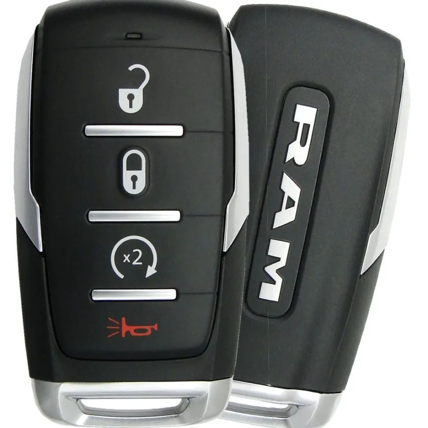 2020 Dodge Ram 1500 Smart Remote Key Fob w/ Engine Start- Refurbished