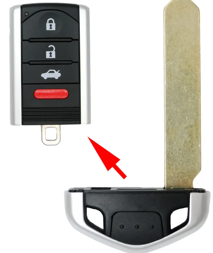 Emergency Insert Key for Acura Smart Remotes PN: 35113-TK4-A50 by Car & Truck Remotes