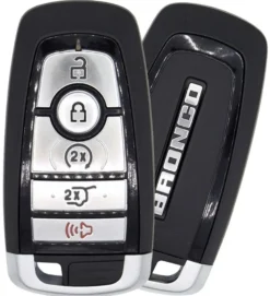2023 Ford Bronco Smart Remote Key Fob w/ Engine Start & Power Door - Bronco Logo