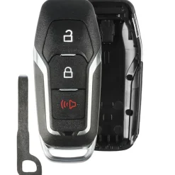 FORD 3 Button Smart Remote Replacement Shell by Car & Truck Remotes