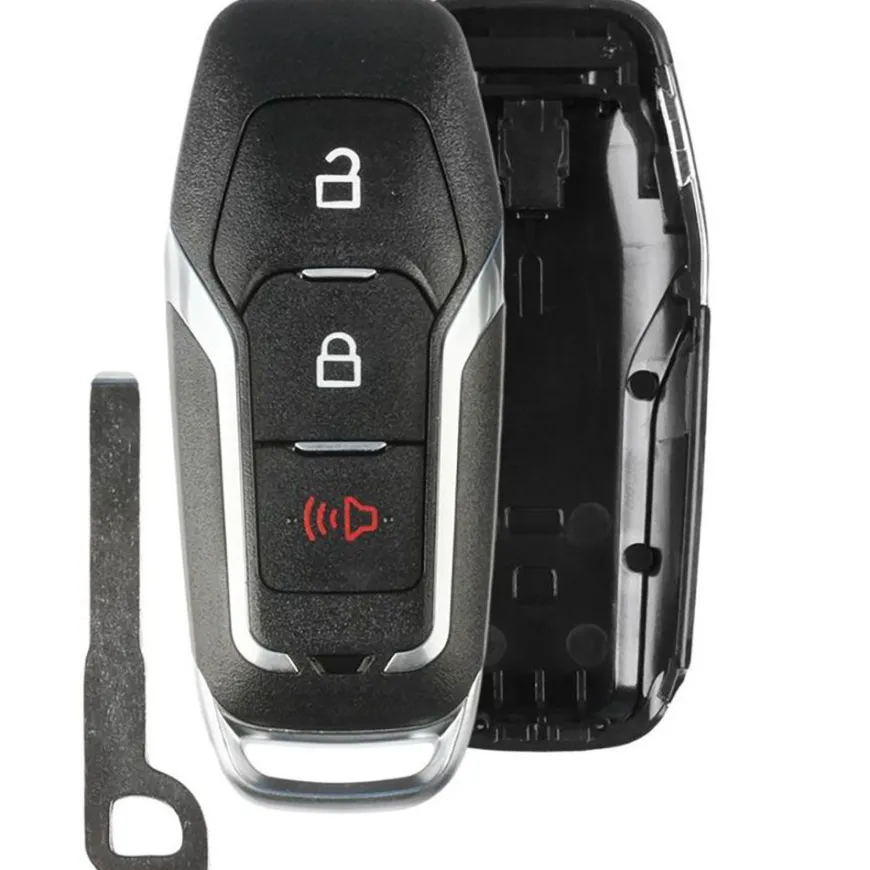 FORD 3 Button Smart Remote Replacement Shell by Car & Truck Remotes