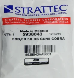2022 Ford Mustang Cobra Smart Remote Key Fob w/ Engine Start