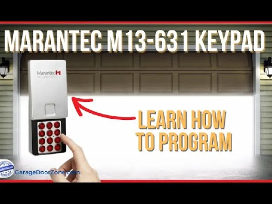 Garage Door Opener Keypad for Marantec M13-631 104053