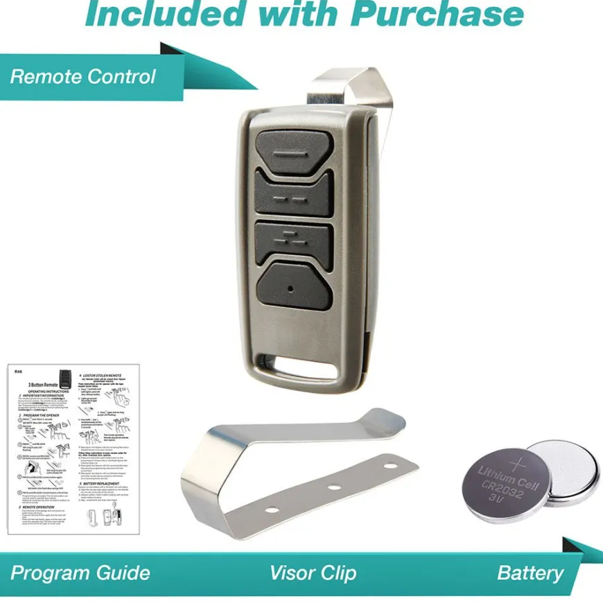 Garage Door Opener Remote for Genie O3T-BX