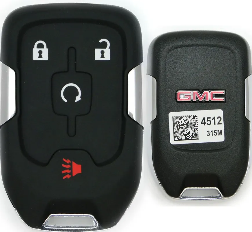2018 GMC Terrain Smart Remote Key Fob w/ Engine Start - Refurbished