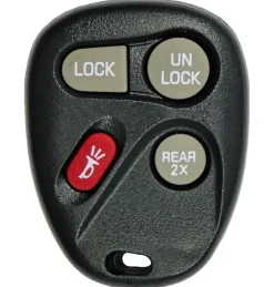 1999 GMC Yukon Remote Key Fob (4 button) by Car & Truck Remotes