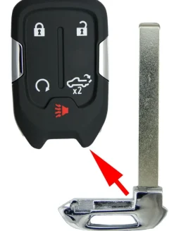 GM Emergency Insert Key PN: 22984995 , 5922084 by Car & Truck Remotes