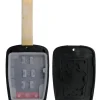 HONDA 3 button Replacement Remote Case with Blank Key by Car & Truck Remotes