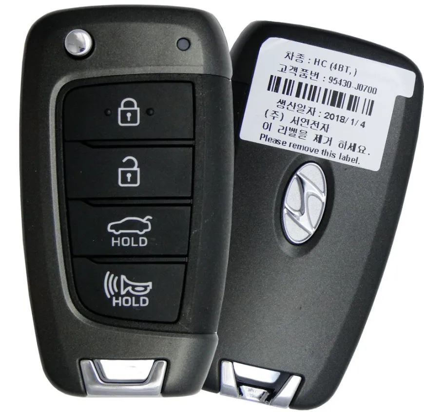 2018 Hyundai Accent Remote Key Fob
