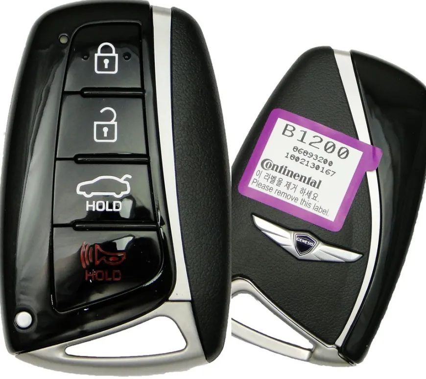2016 Hyundai Genesis Sedan Smart Remote Key Fob