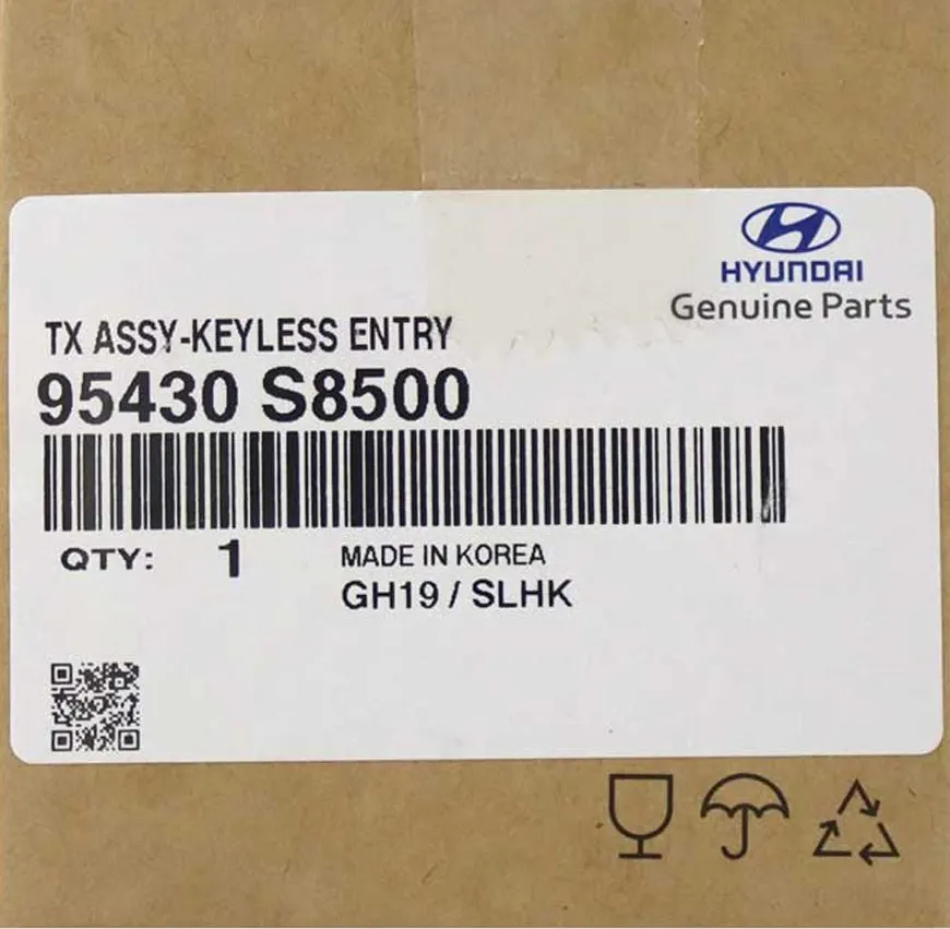2020 Hyundai Palisade Remote Key Fob