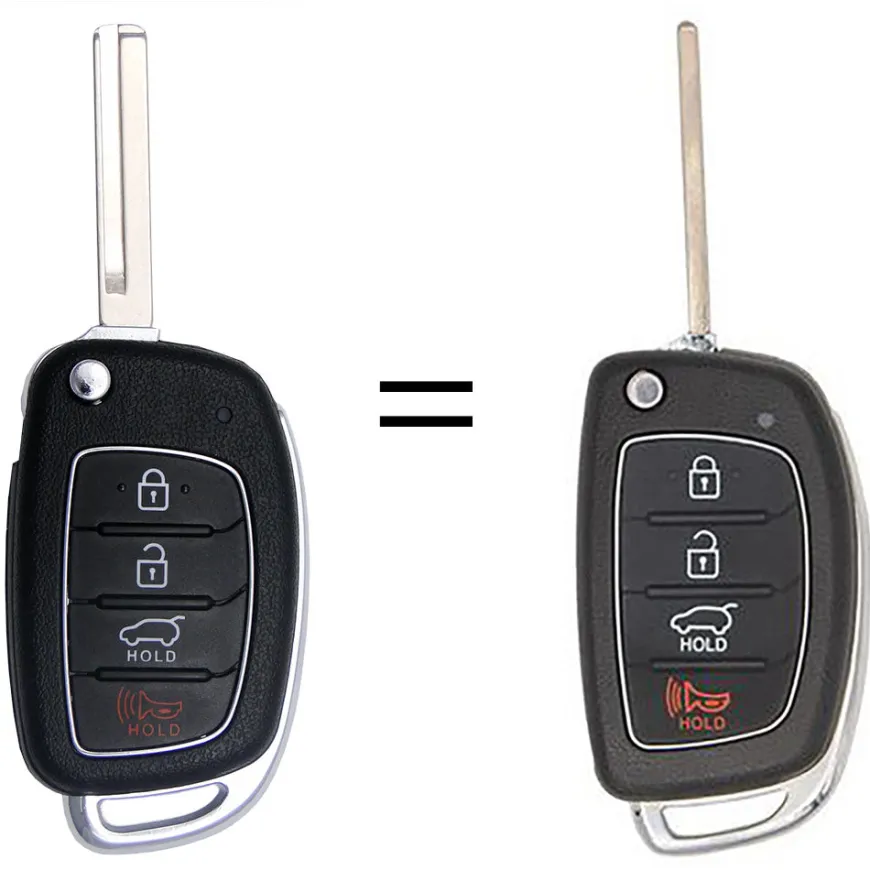 2017 Hyundai Santa Fe Remote Key Fob by Car & Truck Remotes