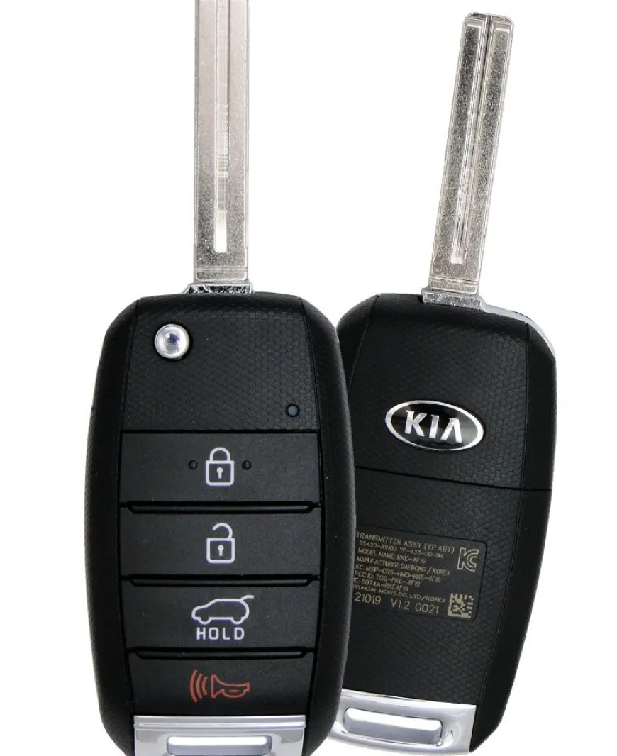 2019 Kia Sedona Remote Key Fob w/ Hatch