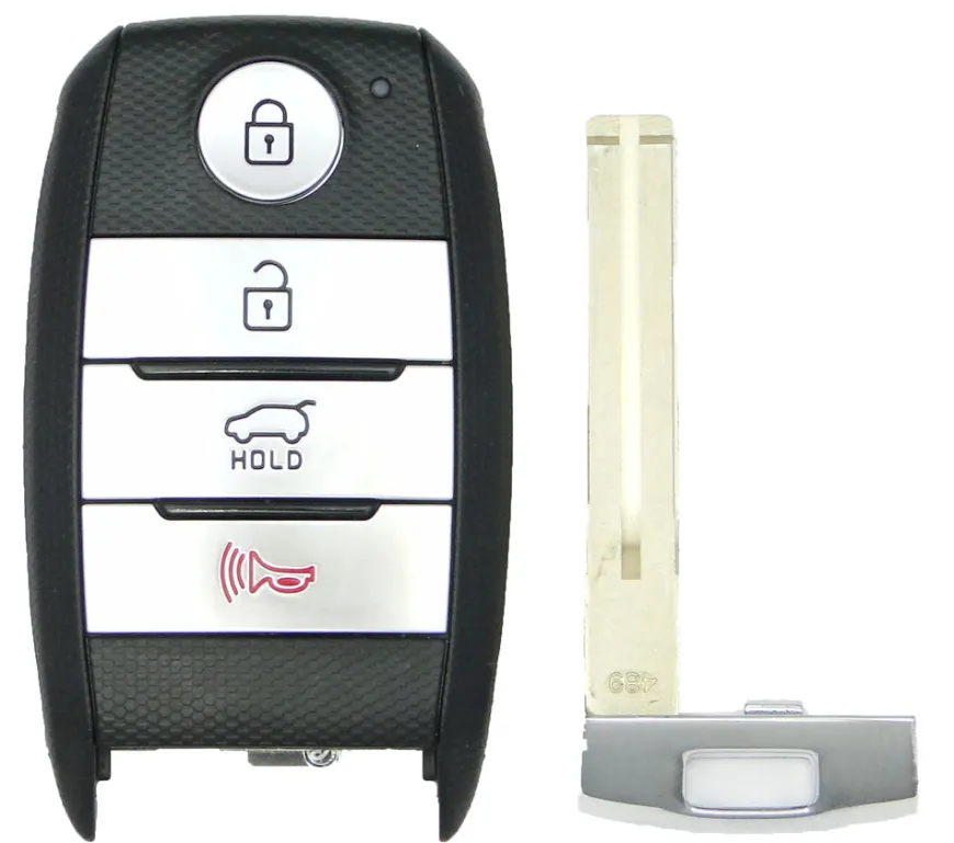 Kia Smart Remote Emergency Insert Key PN: 81996-A4040, 81996-2P300
