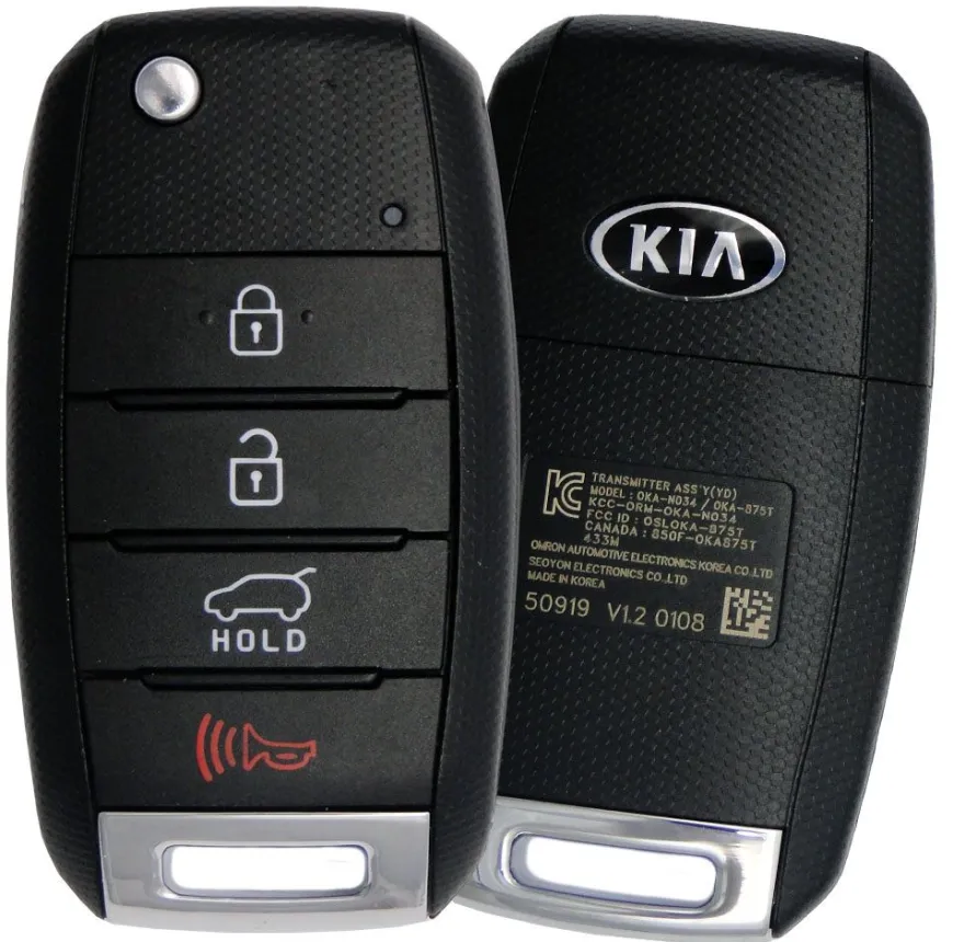 2019 Kia Soul Remote Key Fob