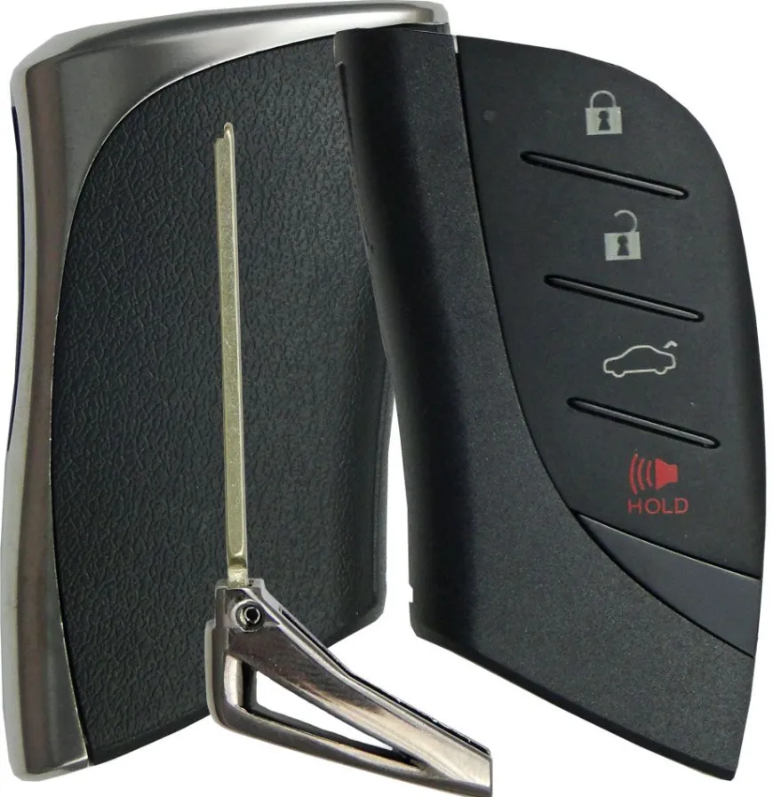 Lexus Smart Remote Replacement Shell with Emergency Key by Car & Truck Remotes