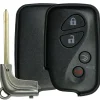 Lexus Smart Remote Replacement Shell with Trunk - 4 buttons by Car & Truck Remotes
