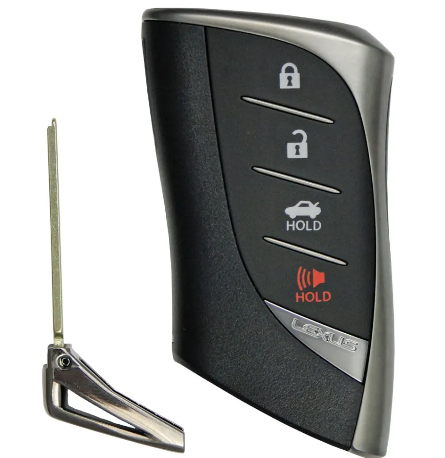 Lexus Emergency Insert Key Single-Sided PN: 69515-33150 by Car & Truck Remotes