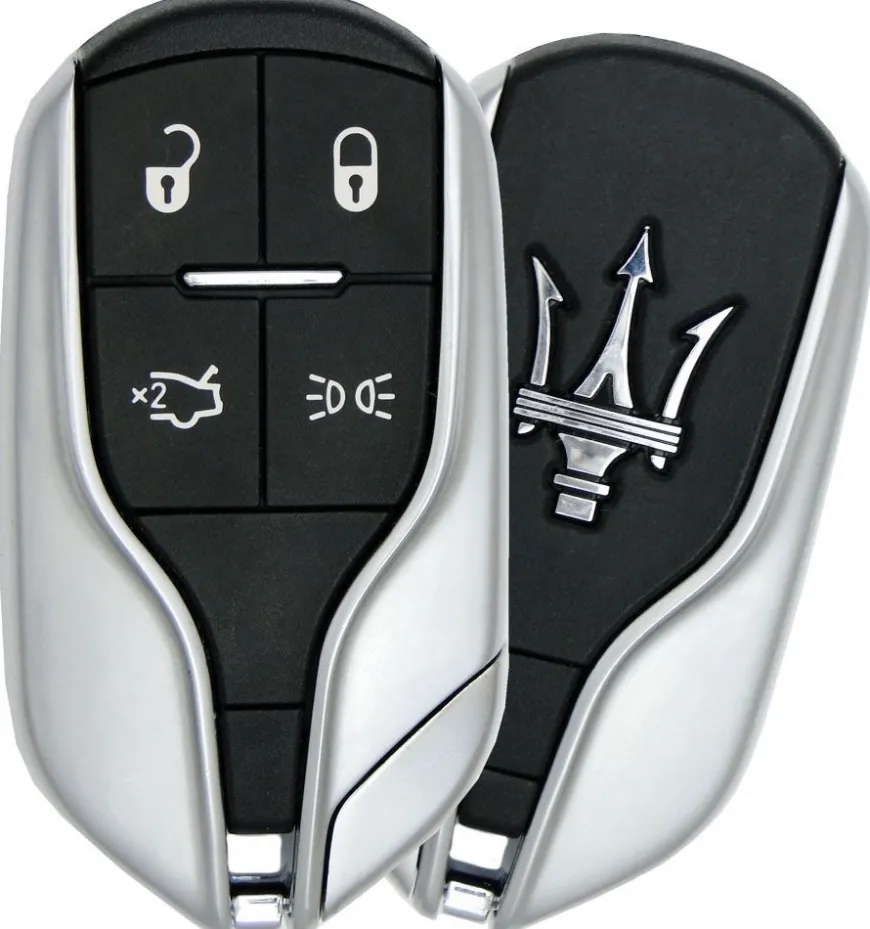 2017 Maserati Quattroporte Smart Remote Key Fob w/ Lights - Refurbished